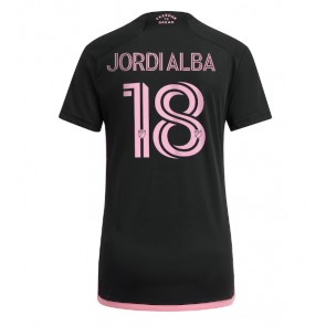 Inter Miami Jordi Alba #18 Gostujuci Dres za Ženska 2023-24 Kratak Rukavima
